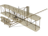 Wright Flyer Kitty Hawk 3D Model