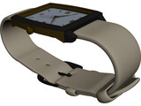 Wrist Watch 3D Model preview