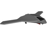 X-47B Unmanned Drone 3D Model preview