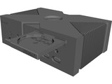 XBox Console 3D Model preview