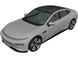 Xpeng P7 (2020) 3D Model preview