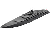 Yacht Mega 3D Model preview