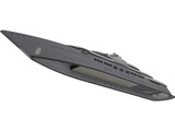 Yacht Mega 3D Model