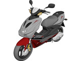 Yamaha Aerox R 3D Model preview