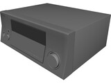 Yamaha Amplifier 3D Model preview