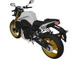Yamaha FZ8 (2011) 3D Model