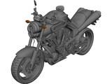 Yamaha MT-01 3D Model preview