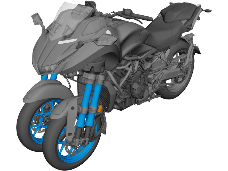 Yamaha NIKEN (2019) 3D Model
