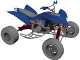 Yamaha Quad 3D Model