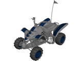 Yamaha Quad 3D Model preview