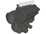 Yamaha R1 Engine (2006) 3D Model