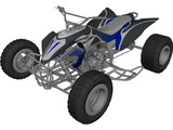 Yamaha YFZ-450 3D Model preview