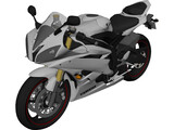 Yamaha YZF-R6 (2009) 3D Model preview