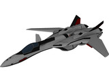 YF-19 Excalibur 3D Model preview
