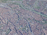 Zaragoza City, Spain (2019) 3D Model preview