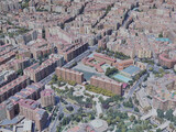 Zaragoza City, Spain (2022) 3D Model