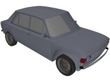 Zastava 101 3D Model