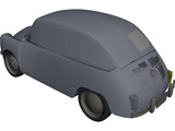 Zastava 750 3D Model preview