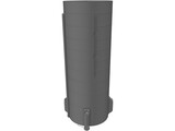Zenit Rocket Engine Stage Two 3D Model
