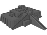 Ziggurat of Ur 3D Model