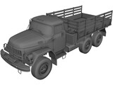 ZIL 131 (1966) 3D Model preview