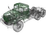 ZIL 131 3D Model