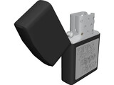 Zippo Lighter 3D Model preview
