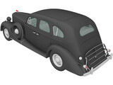 ZIS 101A (1939) 3D Model