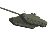 ZTZ-99 Chinese MBT 3D Model