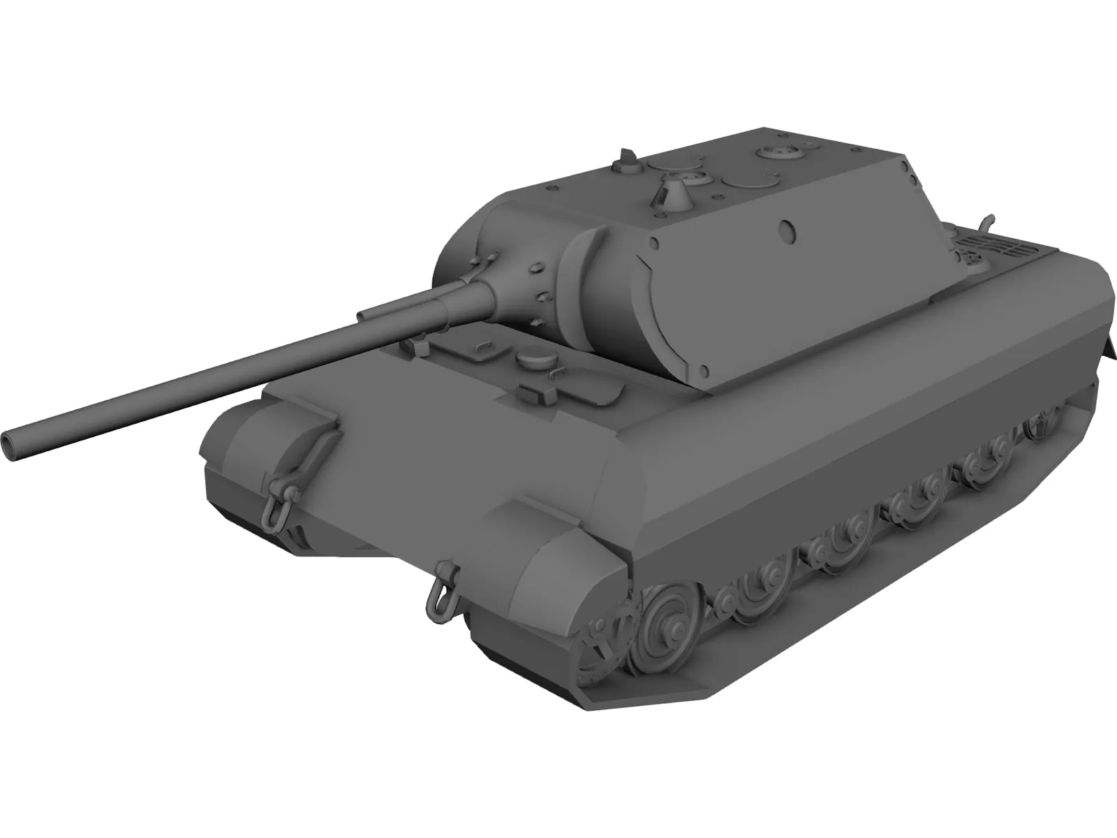 E-100 3D Model