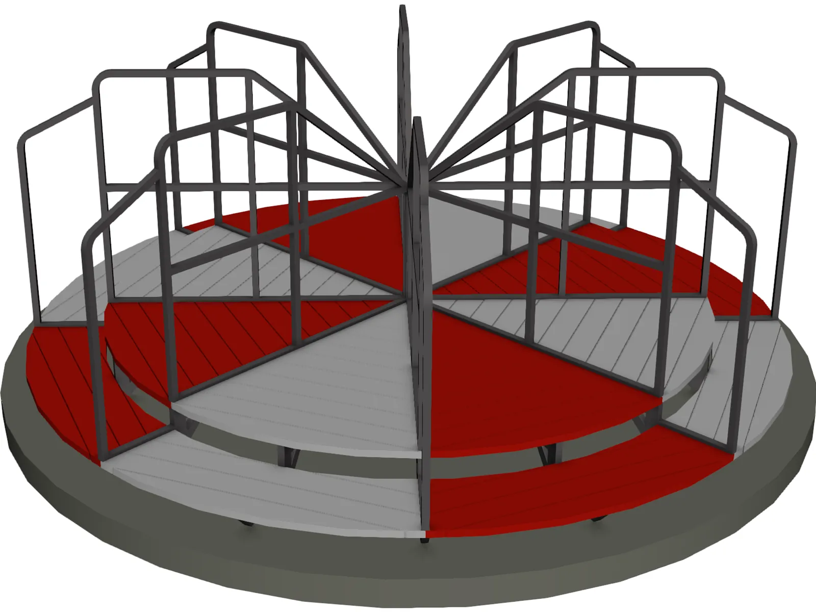 Carousel 3D Model