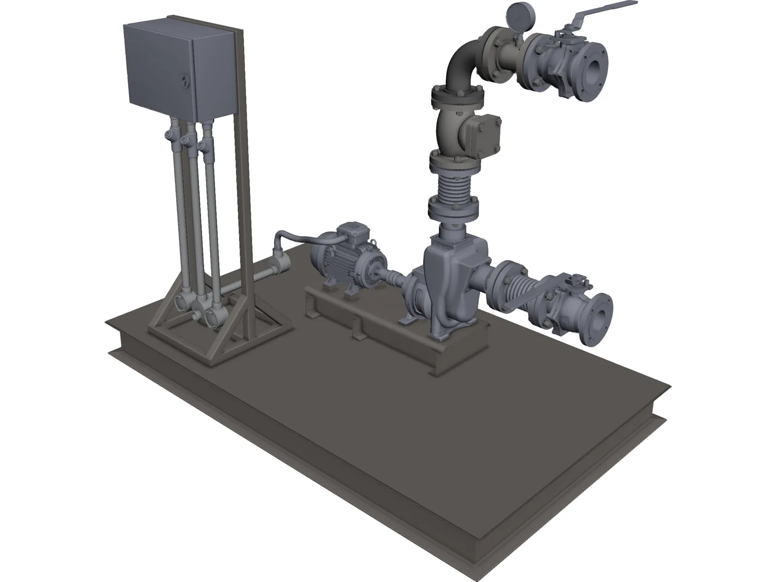 Pump 3D Model