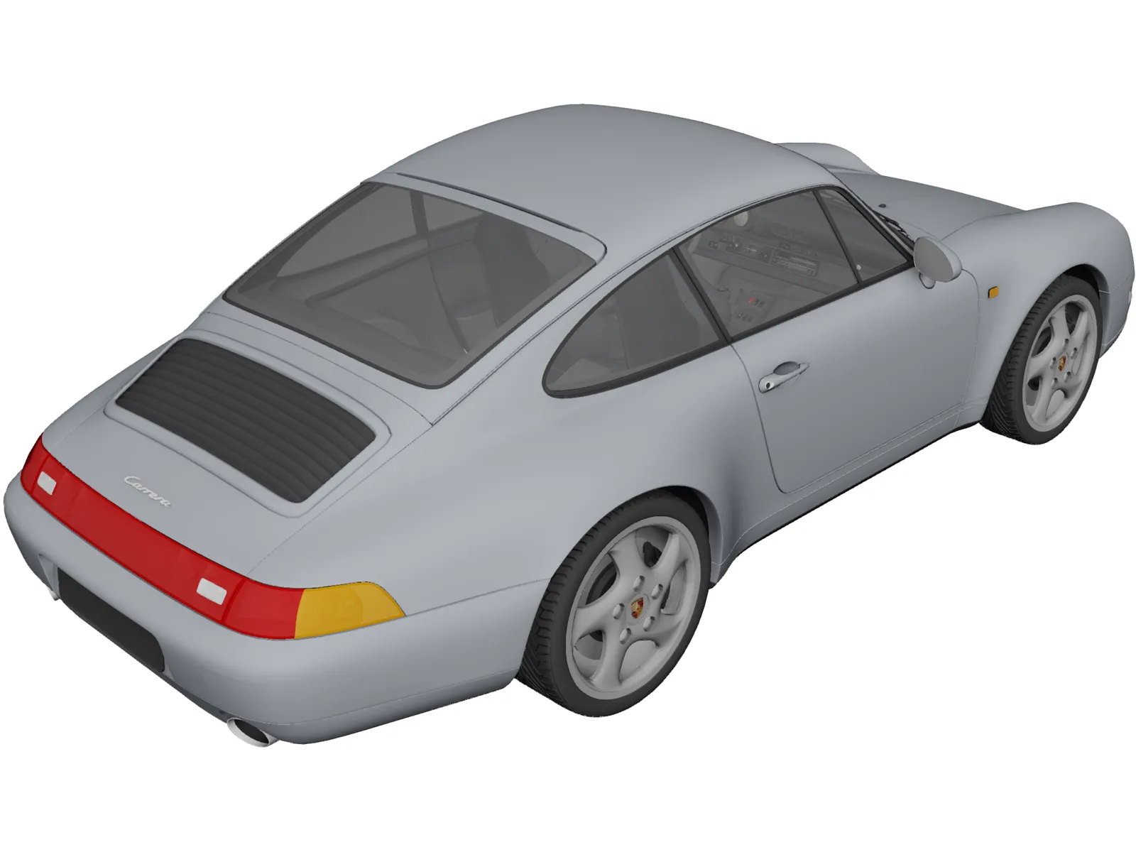 Porsche 911 Carrera (1994) 3D Model