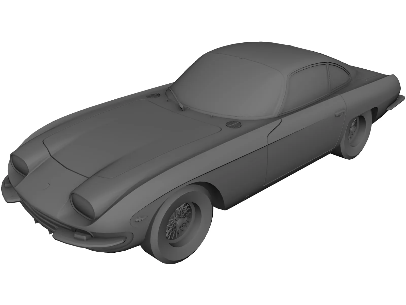 Lamborghini 350GT (1964) 3D Model