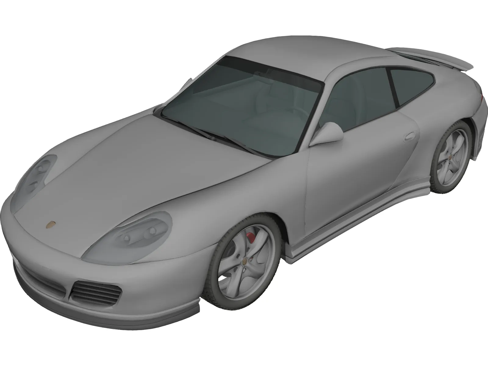 Porsche 911 Carrera (1997) 3D Model