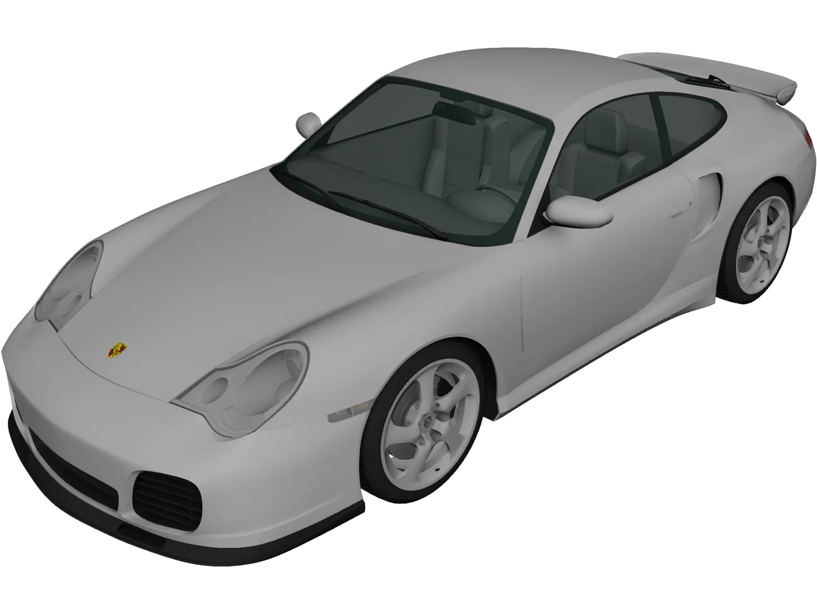 Porsche 911 Turbo (2000) 3D Model