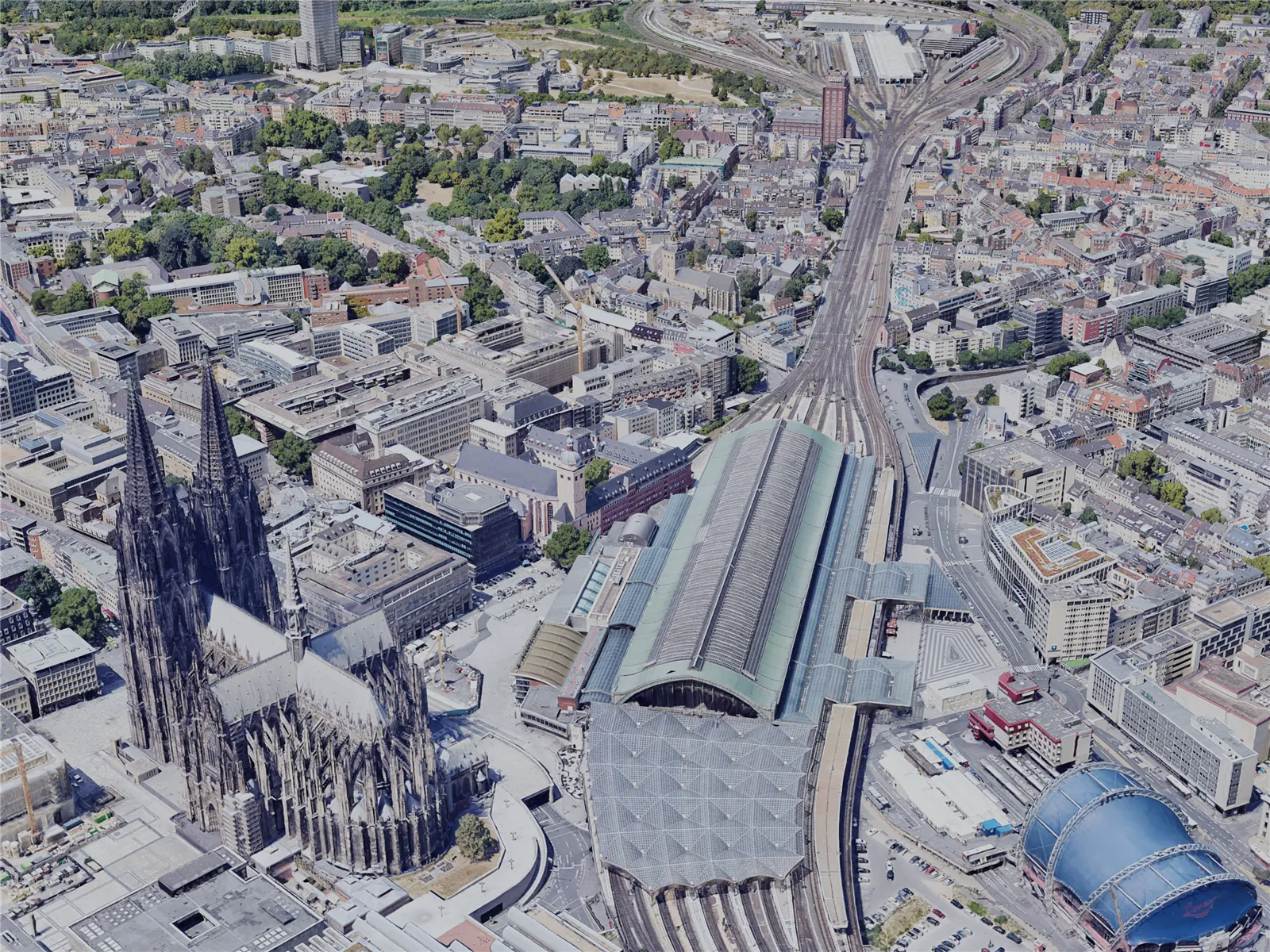 Cologne City, Germany (2022) 3D Model