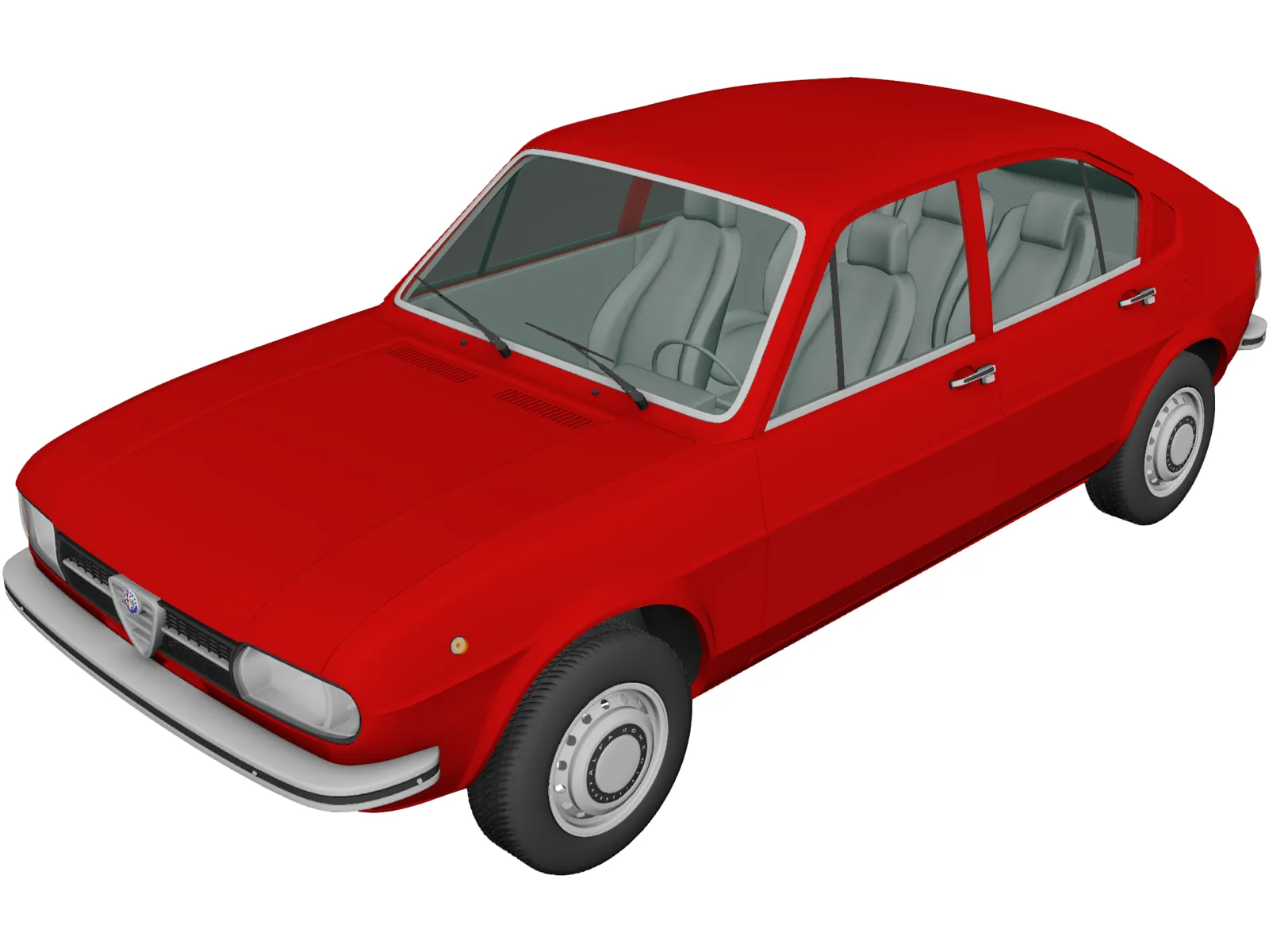 Alfa Romeo Alfasud (1972) 3D Model