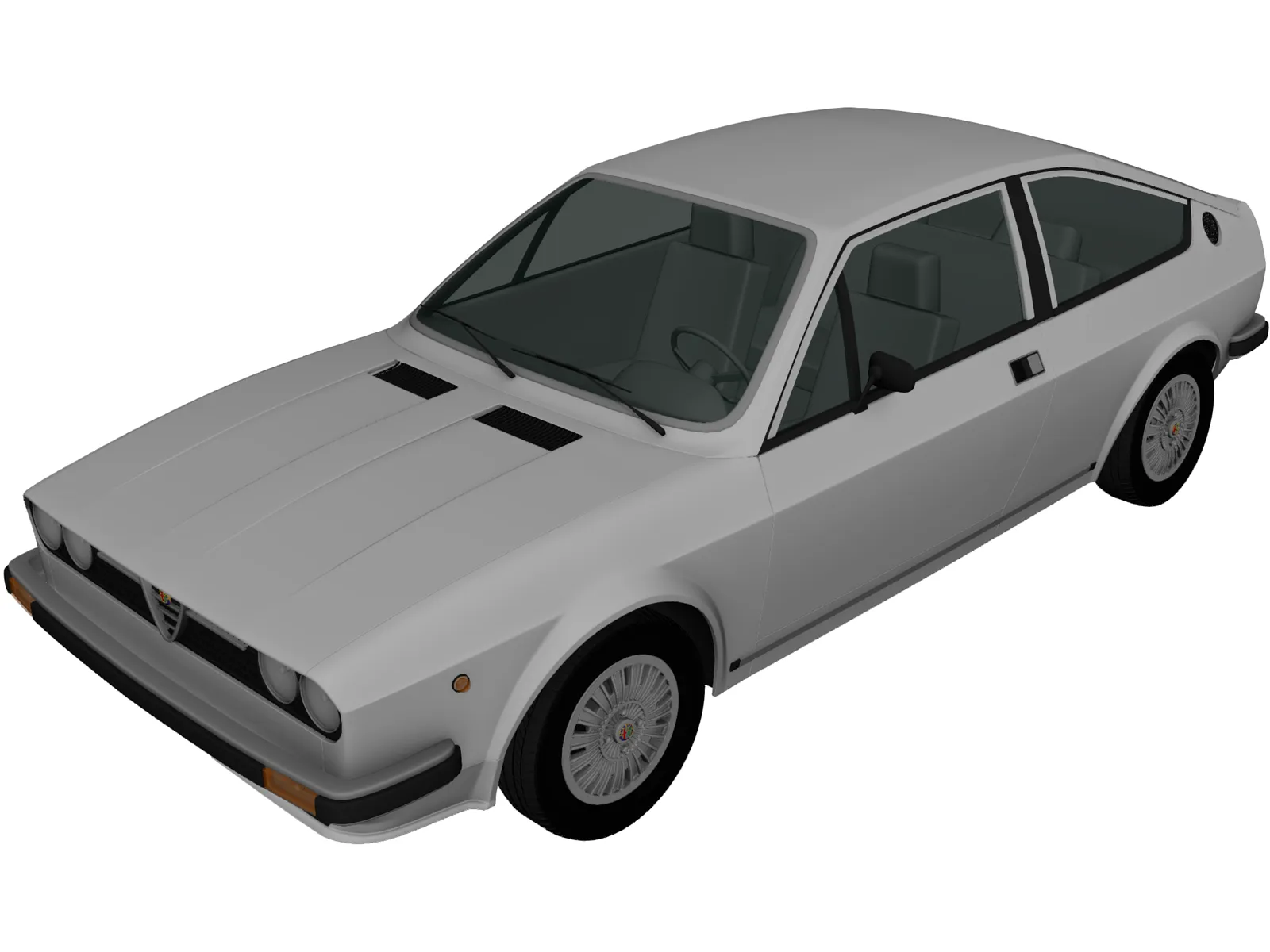 Alfa Romeo Sprint (1976) 3D Model