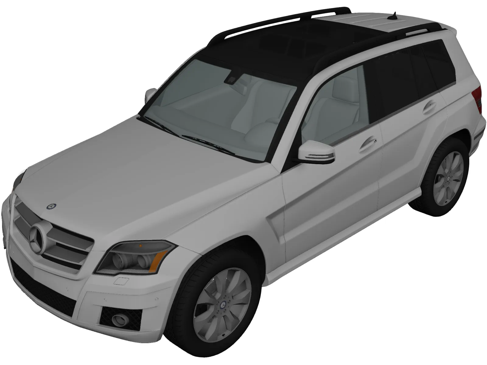 Mercedes-Benz GLK 350 (2010) 3D Model