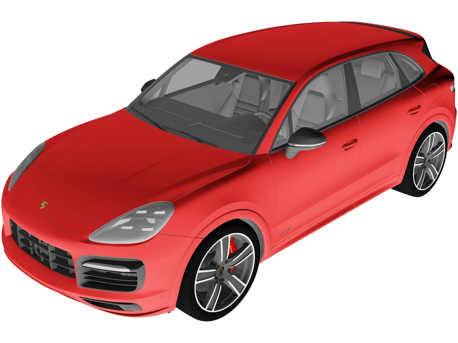 Porsche Cayenne GTS (2020) 3D Model