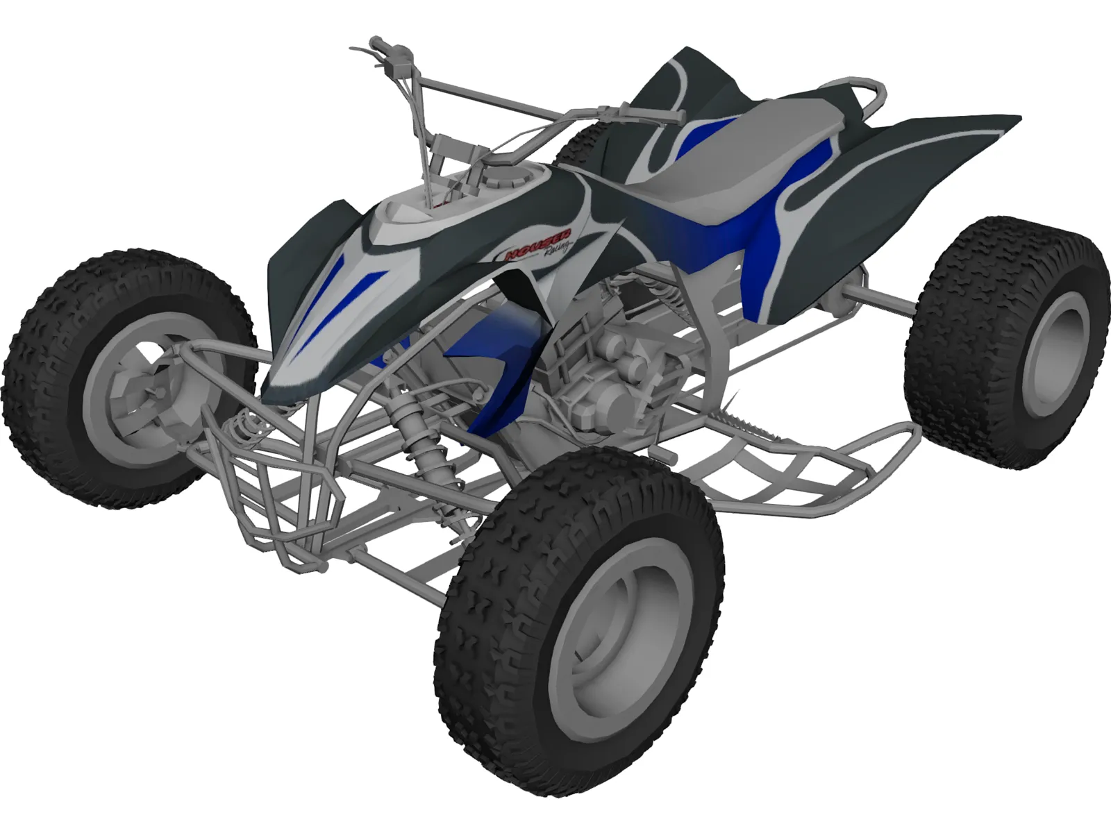 Yamaha YFZ-450 3D Model