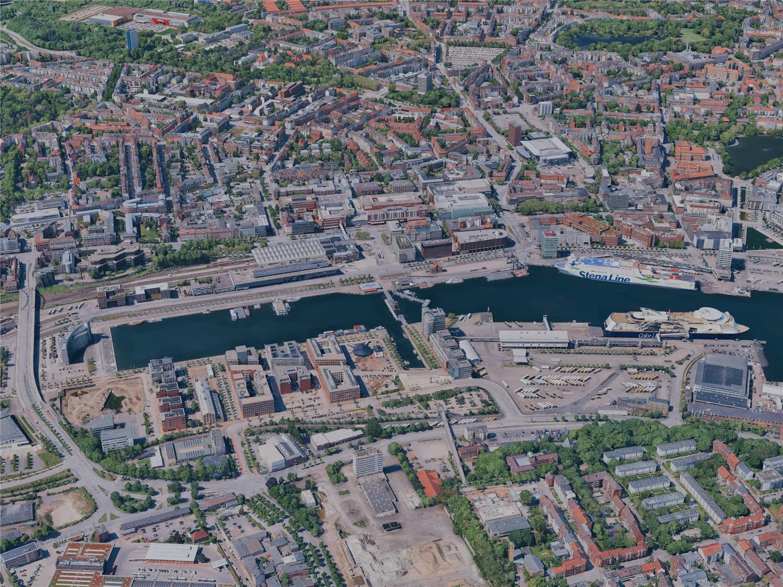 Kiel City, Germany (2024) 3D Model