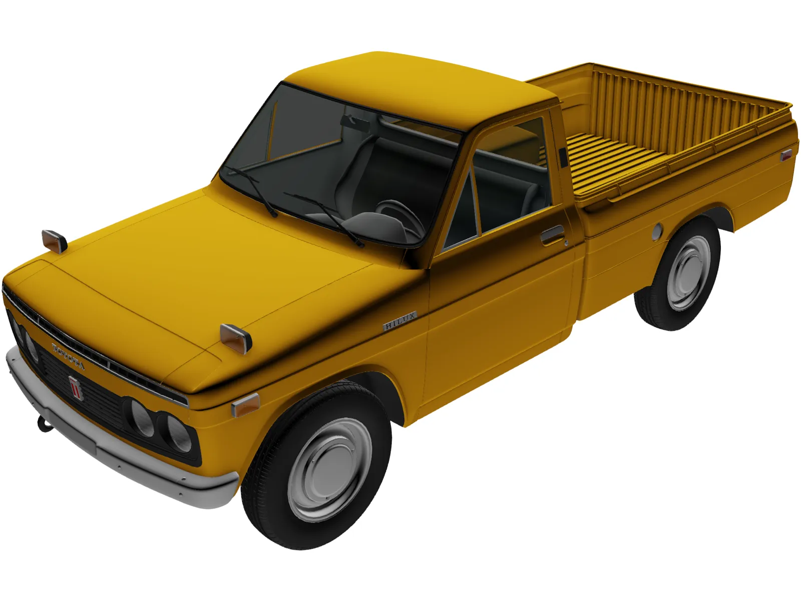 Toyota Hilux (1968) 3D Model