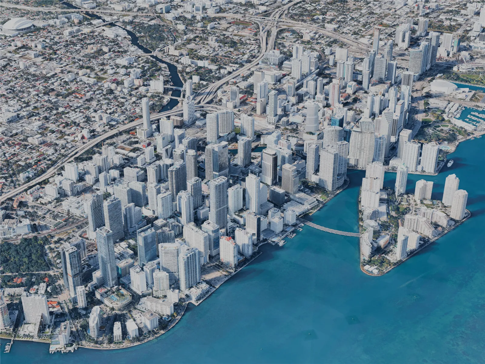 Miami City, FL, USA (2025) 3D Model