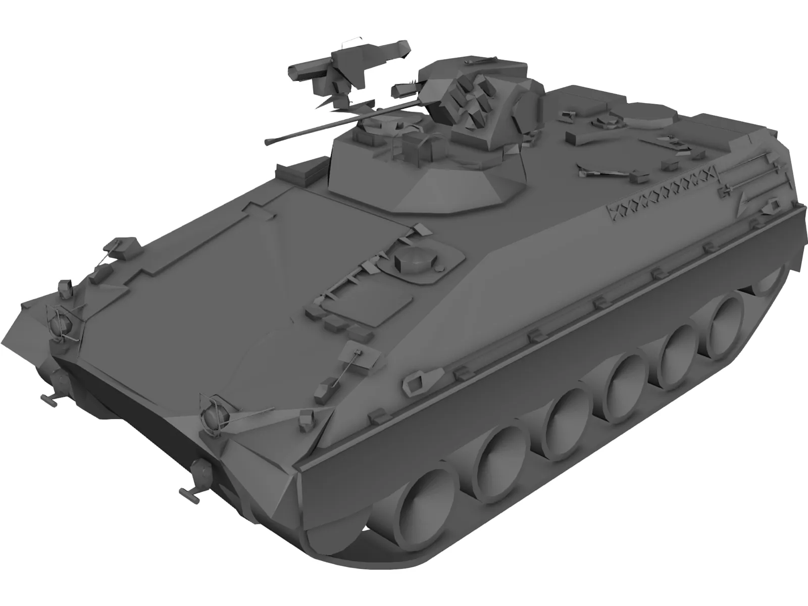 Marder 3D Model