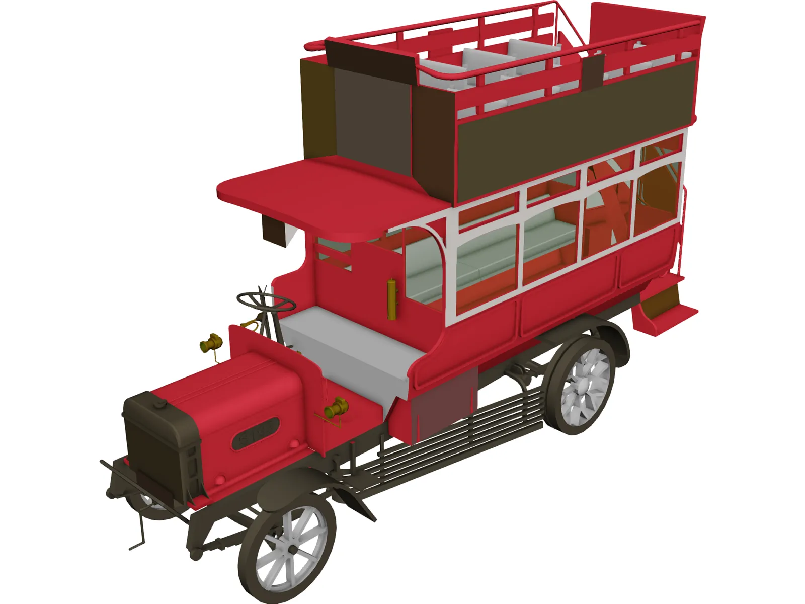 Omnibus S 193 3D Model