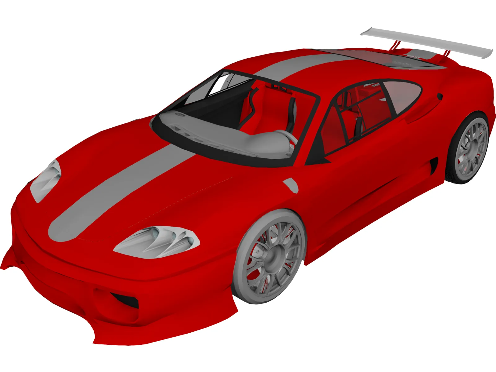 Ferrari 360 Modena [Tuned] 3D Model