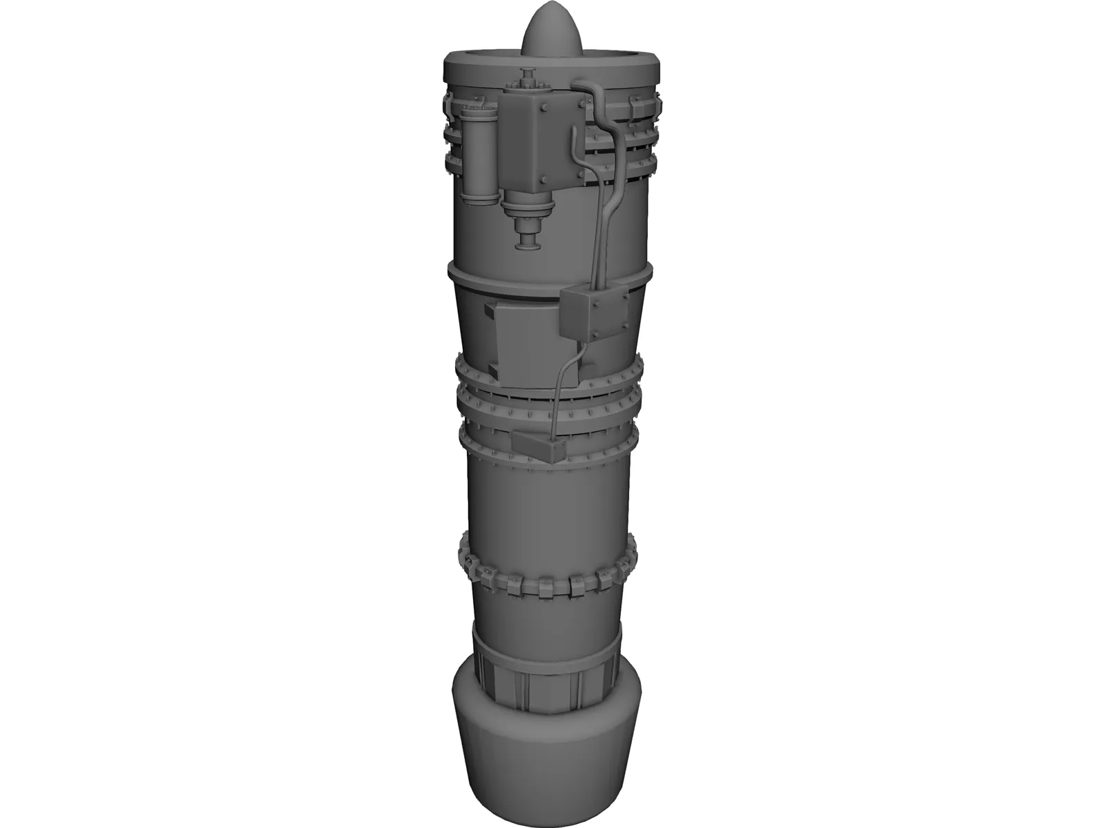 Jet Engine 3D Model