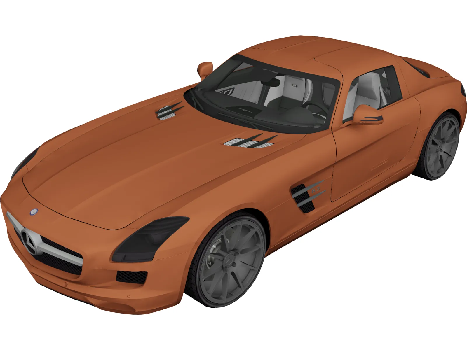 Mercedes-Benz SLS AMG 3D Model